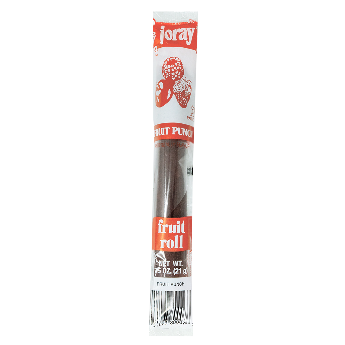 Fruit Punch Fruit Rolls | Real Fruit | .75 oz | Joray