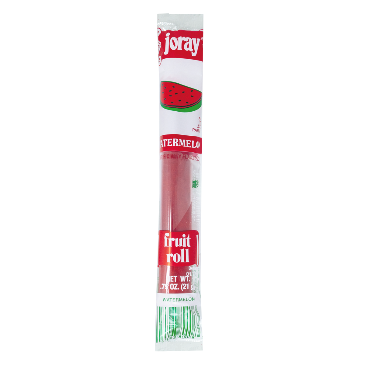 Watermelon Fruit Rolls | Real Fruit | .75 oz | Joray