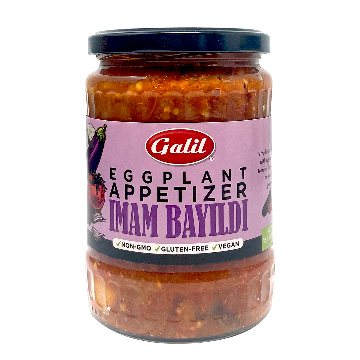 Imam Bayaldi | Eggplant Bruschetta | 19 oz | Galil