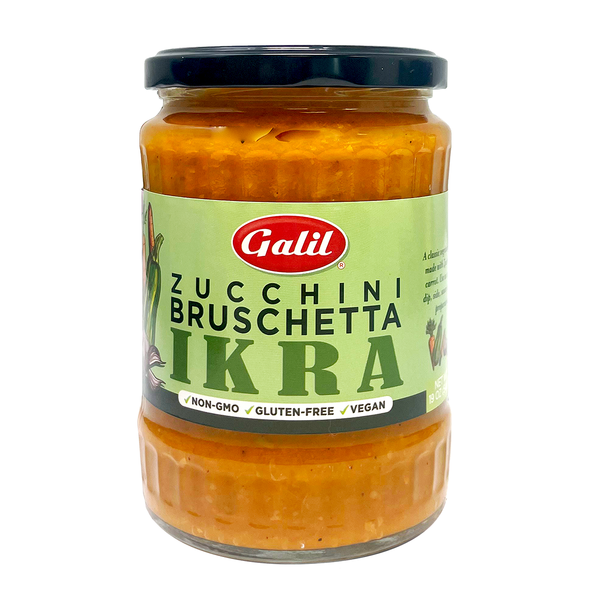 Zucchini Ikra | Zucchini Bruschetta | 19 oz | Galil