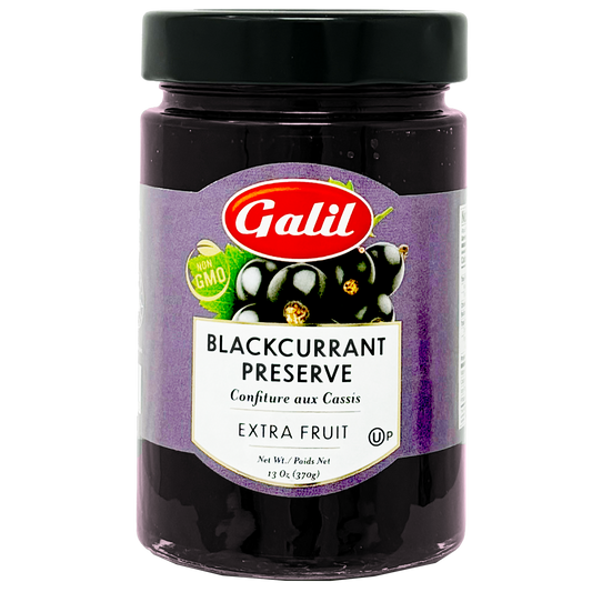 Blackcurrant Preserve | Fruit Jam | 13 oz | Galil
