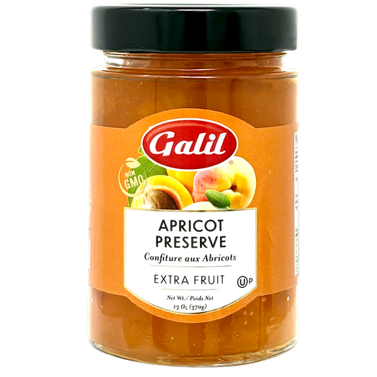 Apricot Preserve | Fruit Jam | 13 oz | Galil