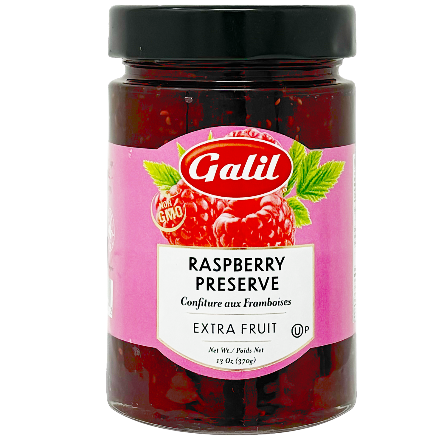 Raspberry Preserve | Fruit Jam | 13 oz | Galil – ShopGalil