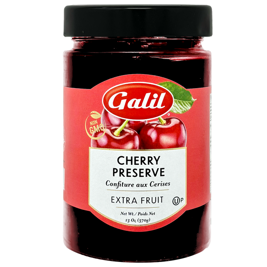 Cherry Preserve | Fruit Jam | 13 oz | Galil