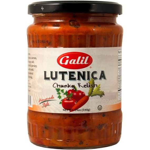 Lutenica | Mixed Vegetable Bruschetta & Relish | 19 oz | Galil - ShopGalil