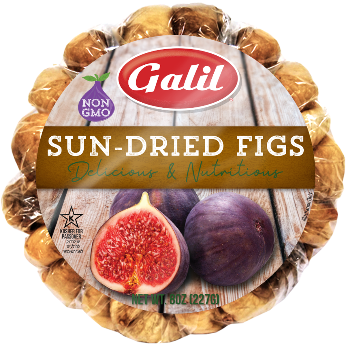 Sun-Dried Figs | Sun-Dried Garland | 8 oz | Galil