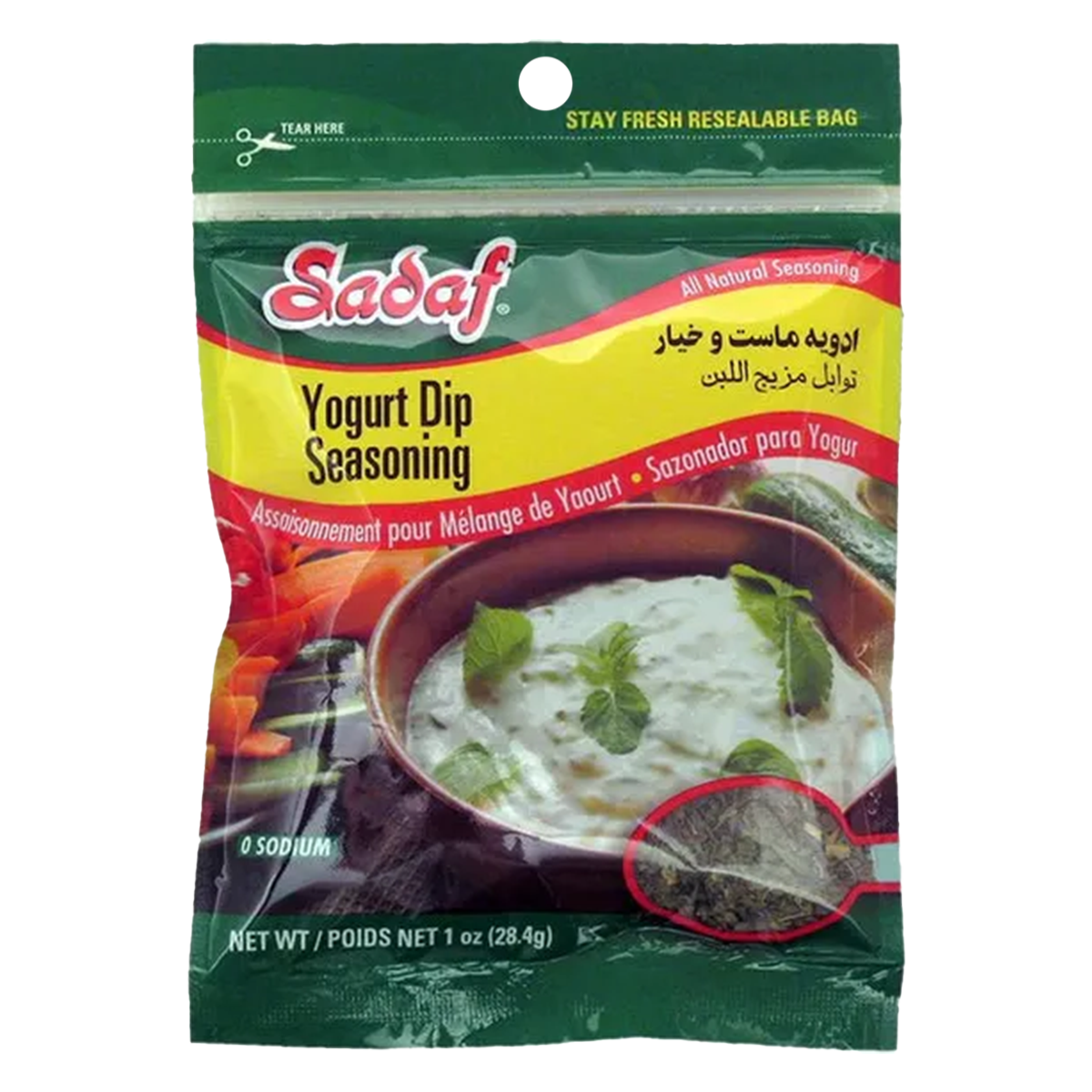 Yogurt Dip Seasoning | 1 oz | Sadaf
