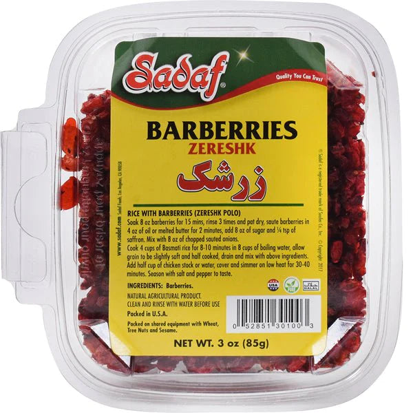 Dried Barberries | Zereshk | 3 oz | Sadaf