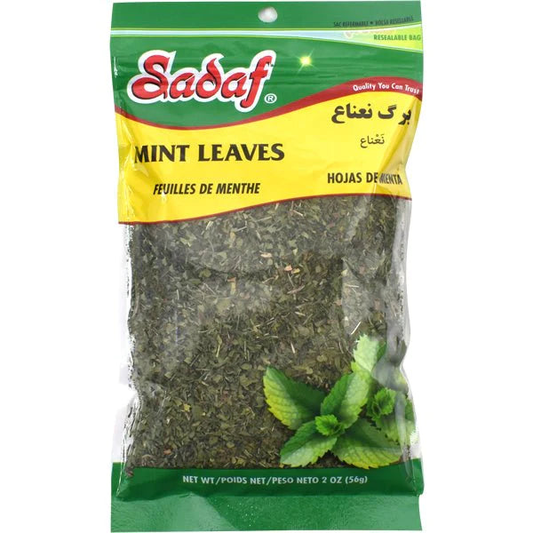 Dried Mint Leaves | Crushed | 2 oz | Sadaf