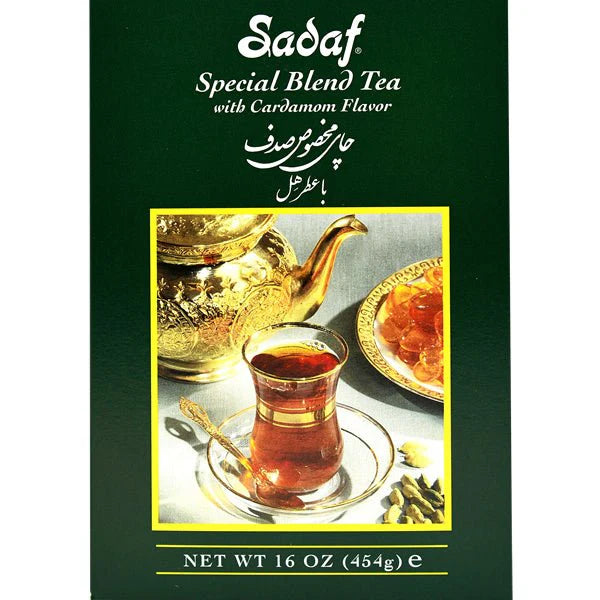 Cardamom Black Tea | Special Blend | Loose Tea | 16 oz | Sadaf