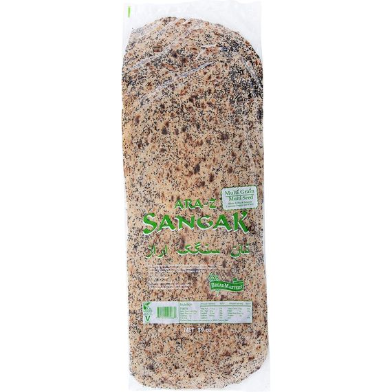 Sangak Bread Multi-Seed | Flat Bread | 20 oz | Ara-Z