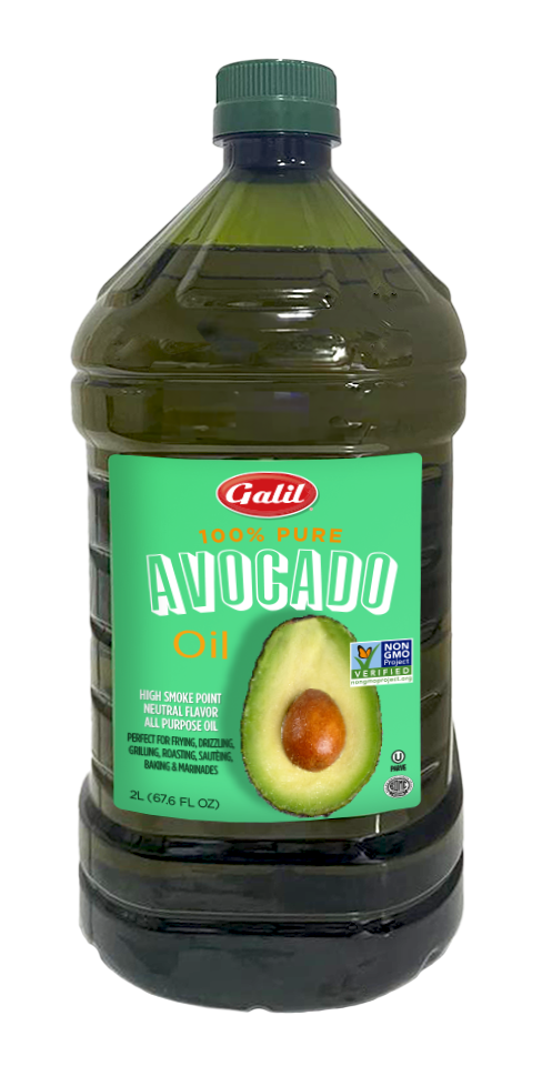 Avocado Oil | 100% Pure | 2 Liter | Galil - KOSHER FOR PASSOVER