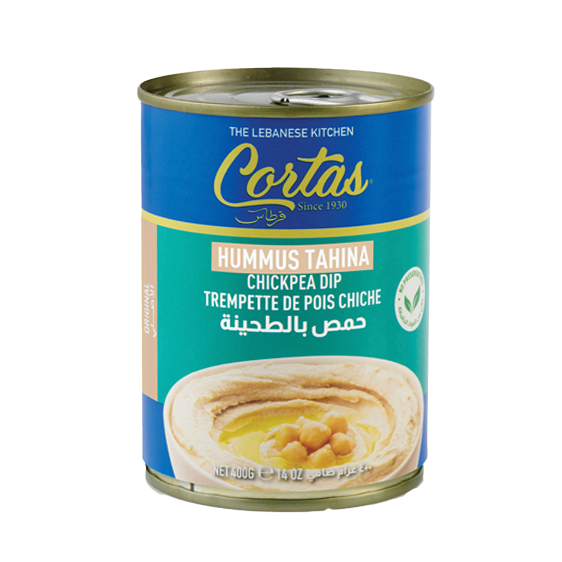 Hummus Tahini Chickpea Dip 14 oz Cortas ShopGalil