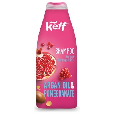 Argan Oil & Pomegranate Shampoo | 16.9 oz | Keff