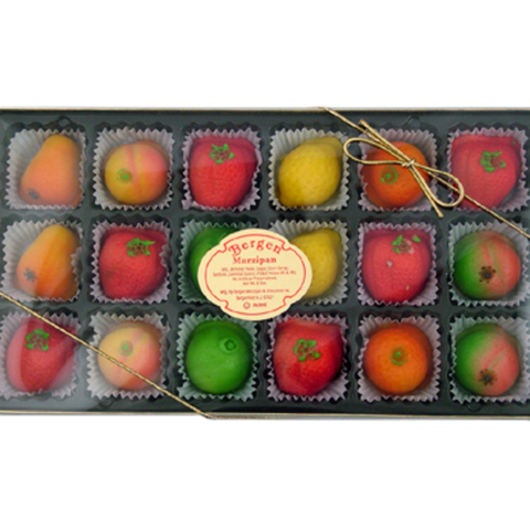 Marzipan Fruit | 18 pcs | Bergen – ShopGalil