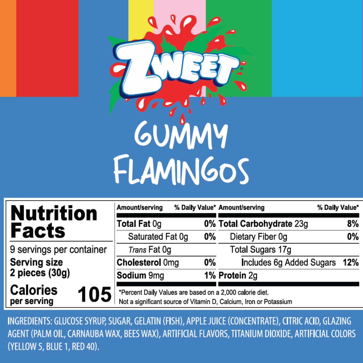 Gummy Flamingo | 10 oz | Zweet