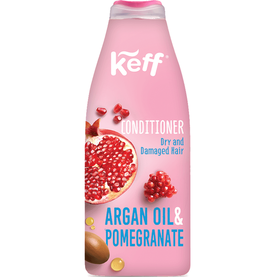 Argan Oil & Pomegranate Conditioner | 16.9 oz | Keff