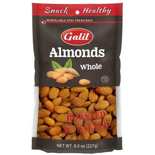 Galil Almonds Whole Roasted & Salted