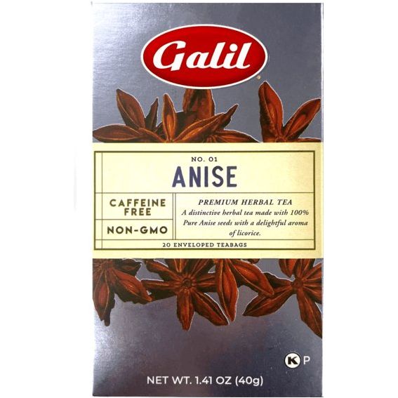 Anise Herbal Tea | 20' Tea Bags | 1.41 oz | Galil - ShopGalil