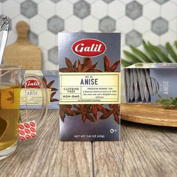 Anise Herbal Tea | 20' Tea Bags | 1.41 oz | Galil - ShopGalil