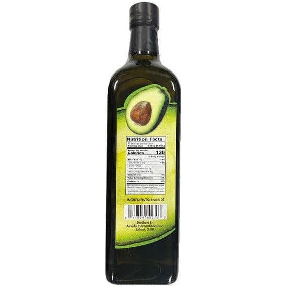 Avocado Oil | For High Heat Cooking - Olive Oil Replacement | 1 Liter | Arvido - ShopGalil