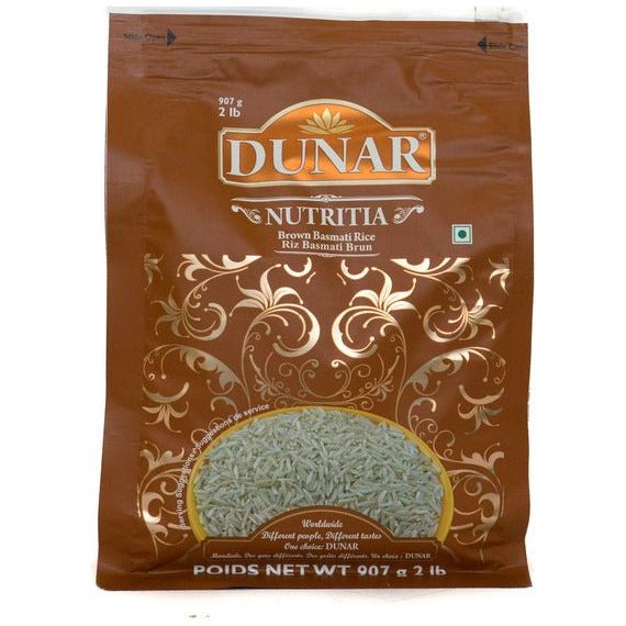 Brown Basmati Rice | 2 lbs | Dunar - ShopGalil