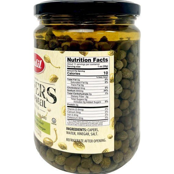 Capers In Brine Jar | 20 oz | Galil - ShopGalil