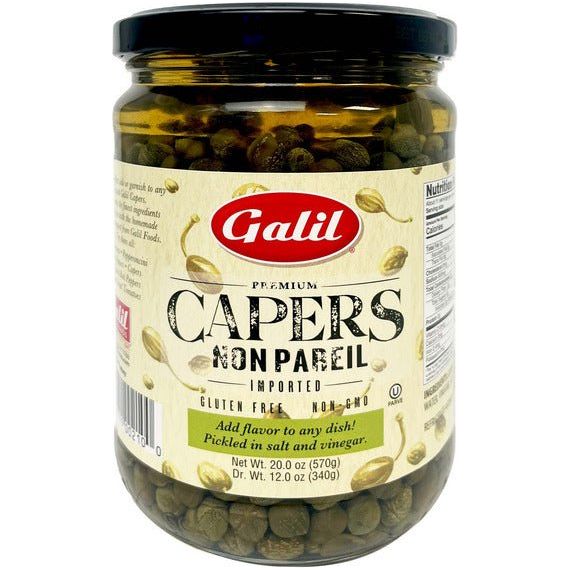 Capers In Brine Jar | 20 oz | Galil - ShopGalil