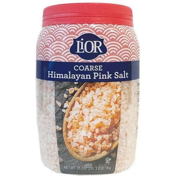 Coarse Himalayan Pink Salt | Chefs Jar | 35.2 oz (2.2 lbs) | LiOR - ShopGalil