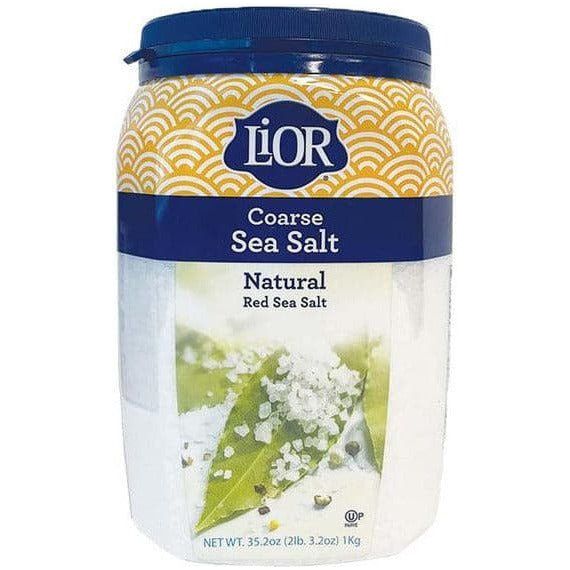 Coarse Sea Salt | Chefs Jar | 35.2 oz (2.2 lbs) | LiOR - ShopGalil