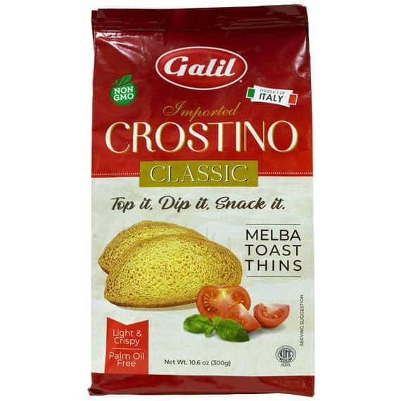 Crostino | Melba Toast Thins | Classic | 10.6 oz | Galil - ShopGalil