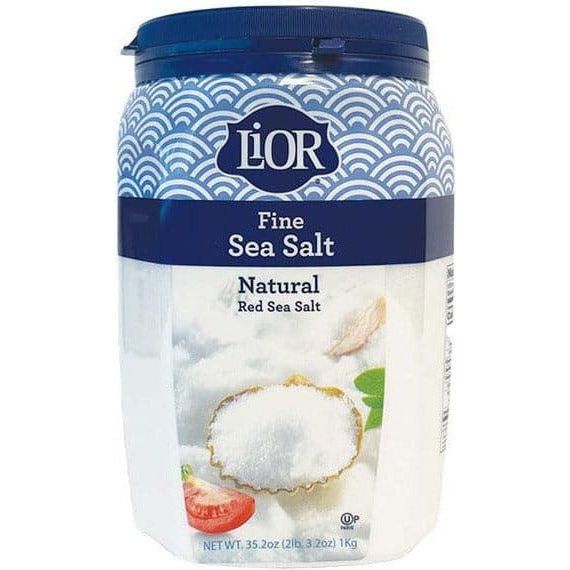 Fine Sea Salt | Chefs Jar | 35.2 oz (2.2 lbs) | LiOR - ShopGalil