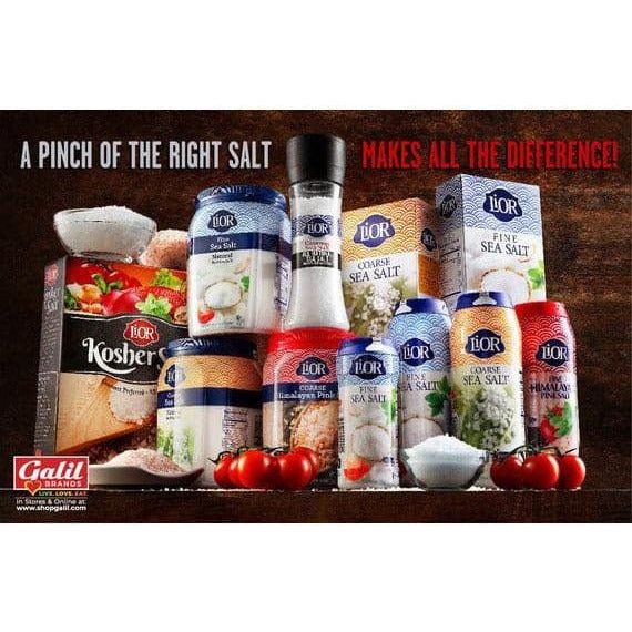Grilling Sea Salt | Grinder | 8.8 oz | LiOR - ShopGalil