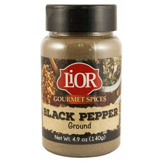 Ground Black Pepper | 4.9 oz | LiOR - ShopGalil