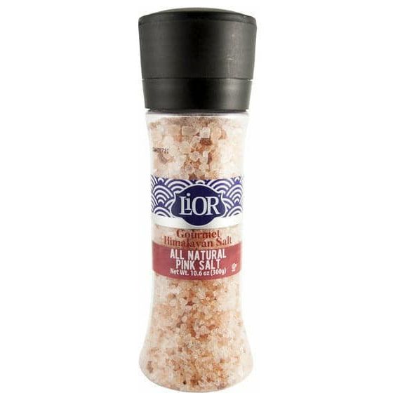 Himalayan Pink Salt | Grinder | 10.6 oz | LiOR - ShopGalil