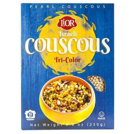 Israeli Couscous | Tricolor | Box | 8.8 oz | LiOR - ShopGalil