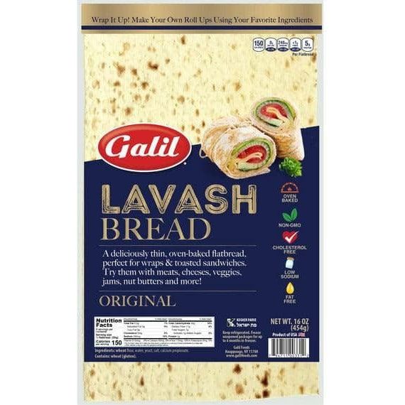 Lavash Wrap Bread | White | 16 oz | Galil - ShopGalil