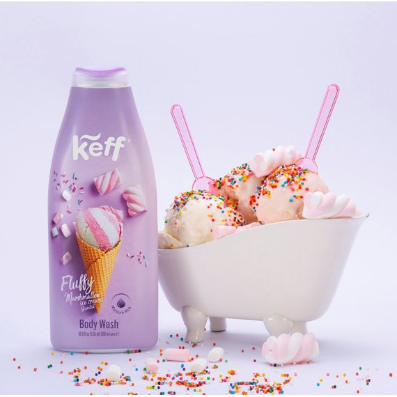 Marshmallow Body Wash | 16 oz | Keff - ShopGalil