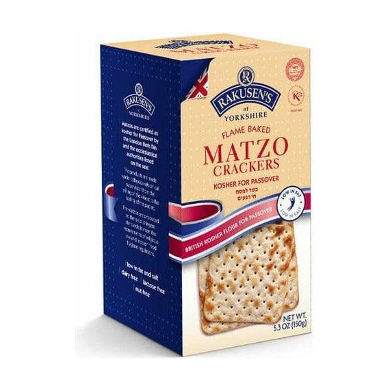 Mini Matzo Crackers | 5.3 oz | Rakusen - ShopGalil