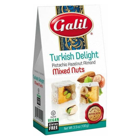 Mixed Nuts Turkish Delight | 3.5 oz | Galil - ShopGalil