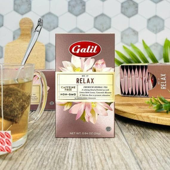 Mom's Cup of Tea Bundle | 4 Boxes x 20' Tea Bags | 1.06 oz | Galil - ShopGalil