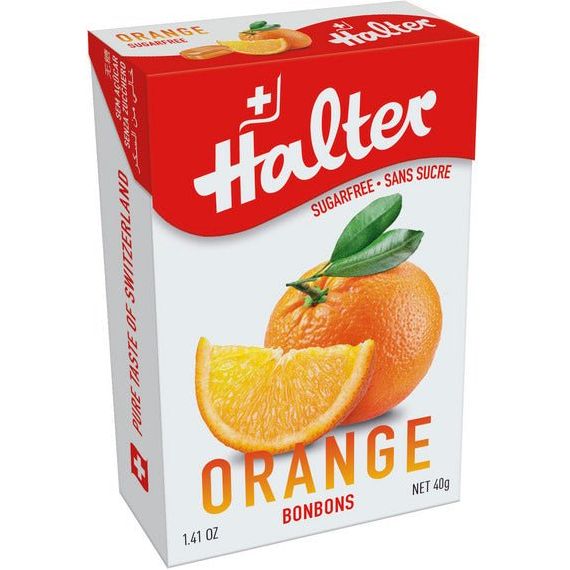 Orange Bonbons | Sugar Free | 1.41 oz | Halter - ShopGalil