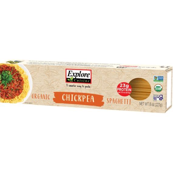 Organic Chickpea Spaghetti | Gluten Free Pasta | 8.0 oz | Explore Cuisine - ShopGalil