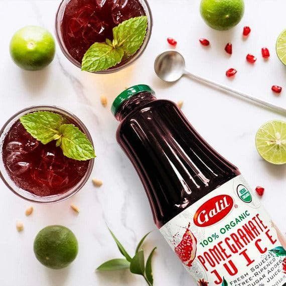 Organic Pomegranate Juice | 100% Juice | 1L | Galil - ShopGalil