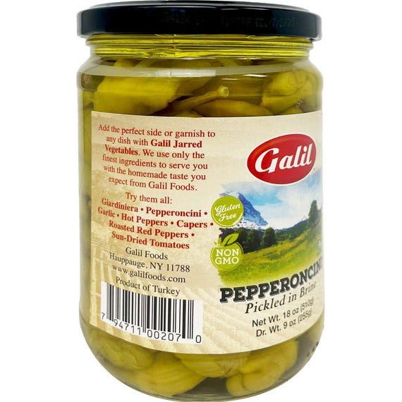 Pepperoncini | Jar | 18 oz | Galil - ShopGalil