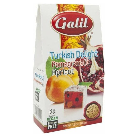 Pomegranate Apricot Turkish Delight | 3.5 oz | Galil - ShopGalil
