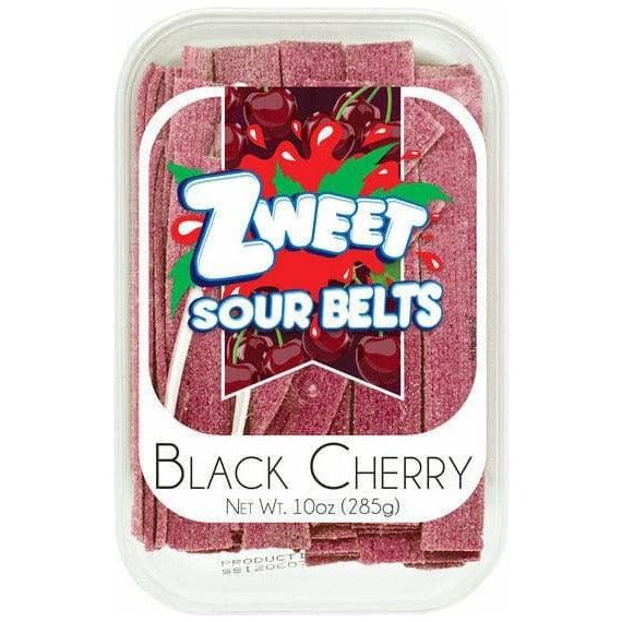 Sour Black Cherry Belts | Zweet | 10 oz - ShopGalil