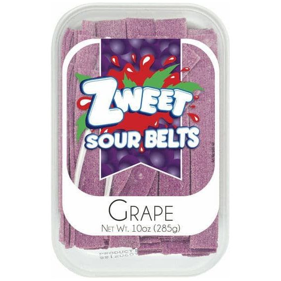 Sour Grape Belts | Zweet | 10 oz - ShopGalil