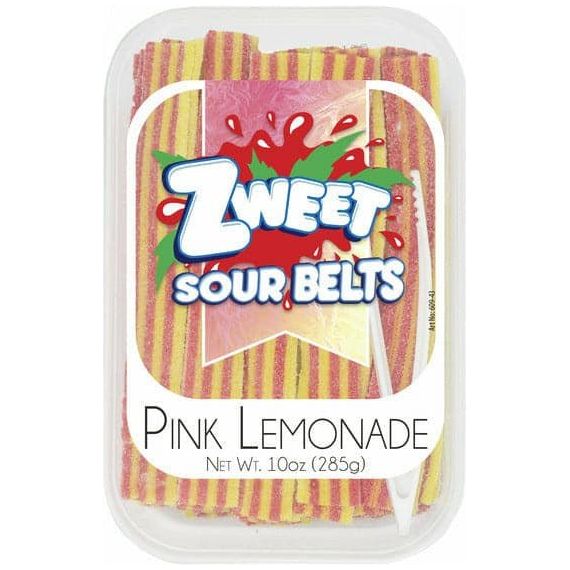Sour Pink Lemonade Belts | Zweet | 10 oz - ShopGalil