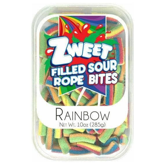 Sour Rainbow Rope Bites | Zweet | 10 oz - ShopGalil